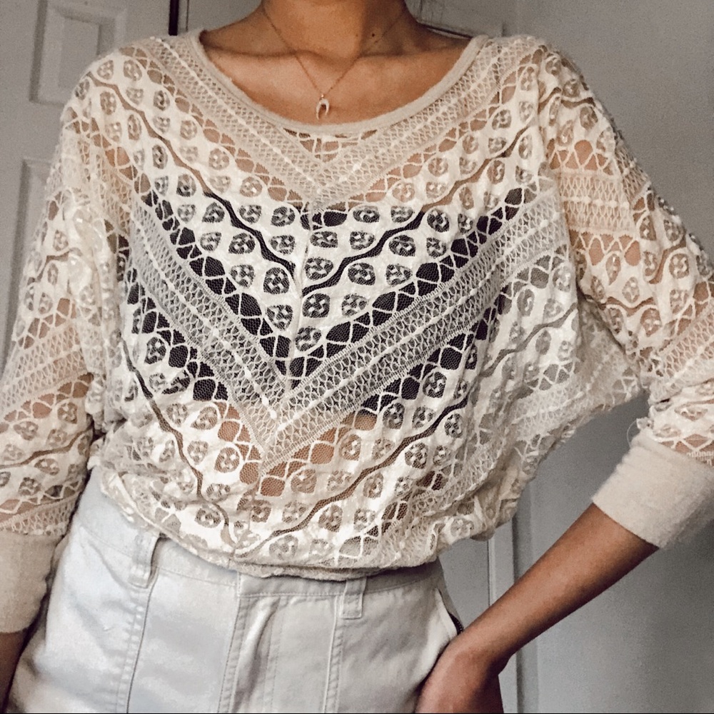 Phanuel lace top